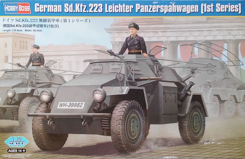 HobbyBoss - German Sd.Kfz.223 leichter Panzerspähwagen (1st Series)