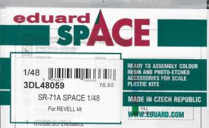 Detailset: SR-71A SPACE 1/48