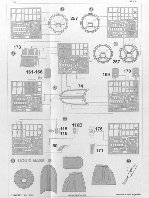 Eduard Mask - He 111 H-6 Mask