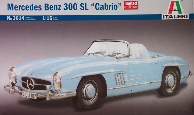 Italeri - Mercedes Benz 300 SL Cabrio