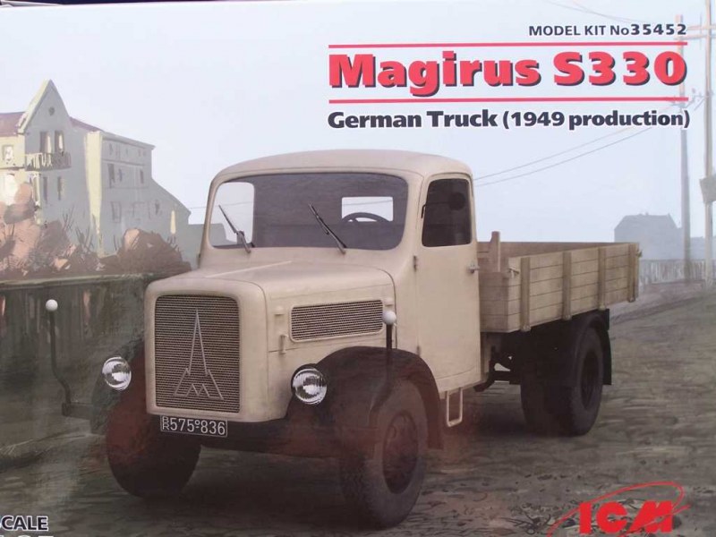 ICM - Magirus S330 German Truck (1949 production)