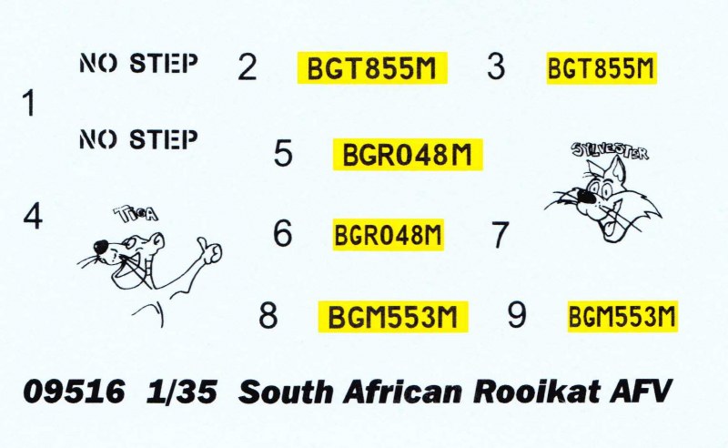 Trumpeter - South African Rooikat AFV