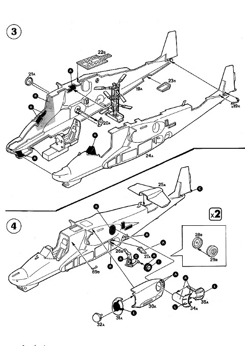 Italeri - Kamov Ka-50 Hokum