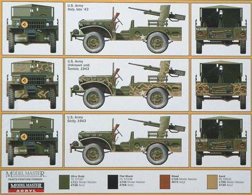 Italeri - M6 Anti Tank Vehicle