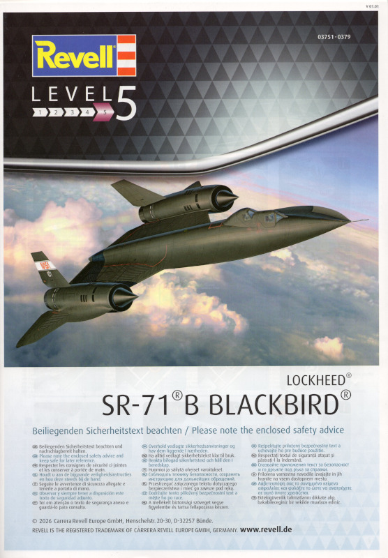 Lockheed SR-71 B Blackbird