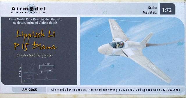 Airmodel Products - Lippisch Li P15 Diana