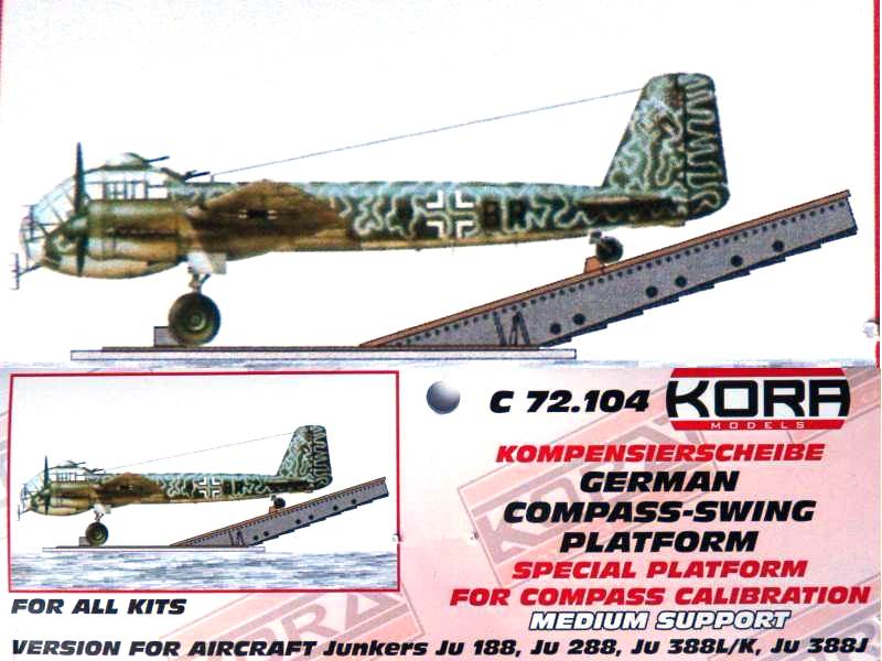 Kora Models - Kompensierscheibe - German Compass Swingplatform 2