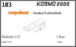 Detailset: Tornado Intakes/Lufteinläufe