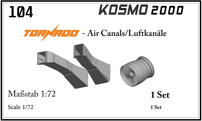 Kosmo 2000 - Tornado Air Canals/Luftkanäle