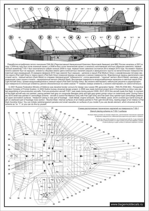 Begemot - Sukhoi T-50-1