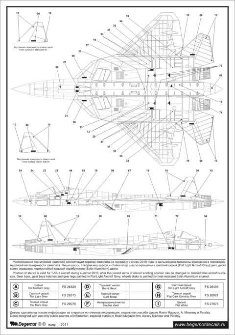 Begemot - Sukhoi T-50-1