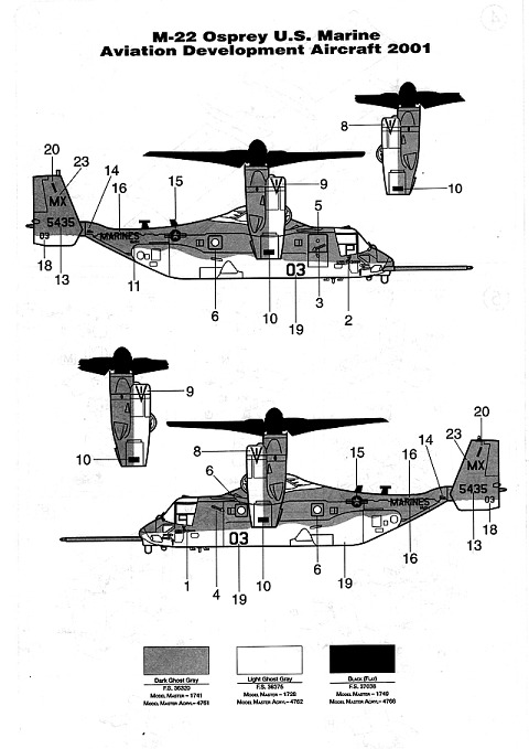 Italeri - V-22 Osprey