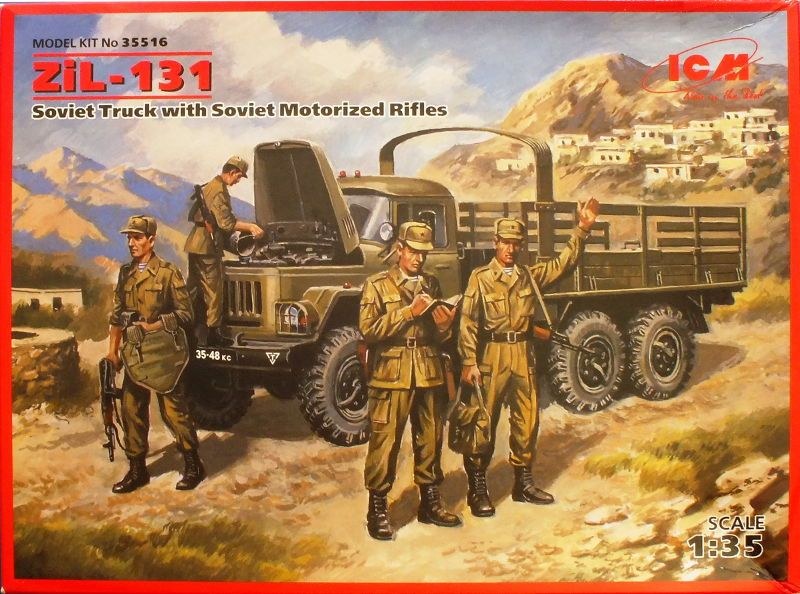 ICM - ZiL-131 Soviet Truck with Soviet Motorized Rifles