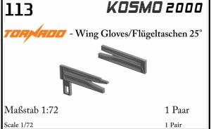 Detailset: Tornado Wing Gloves/Flügeltaschen 25 Grad