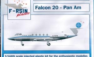 Bausatz: Dassault Falcon 20 PanAm