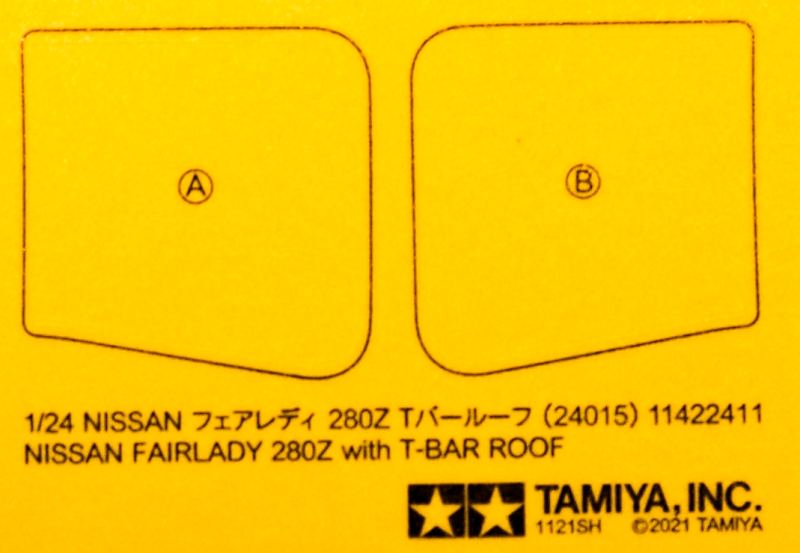 Tamiya - Nissan Fairlady 280Z T-Bar Dach