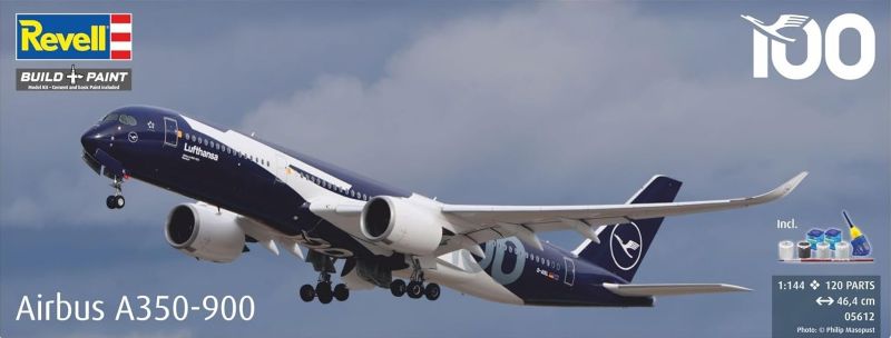 Revell - Airbus A350-900 Lufthansa 100