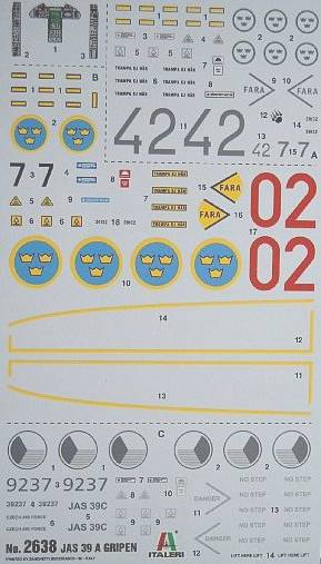 Italeri - Jas 39 A Gripen