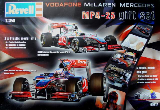 Revell - Vodafone McLaren Mercedes MP 4-25 gift set