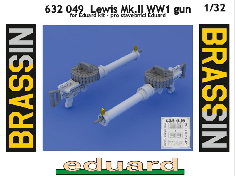 Eduard Brassin - Lewis Mk.II WW1 gun