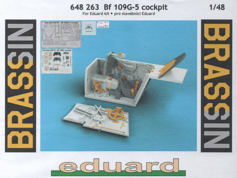 Eduard Brassin - Bf 109G-5 cockpit