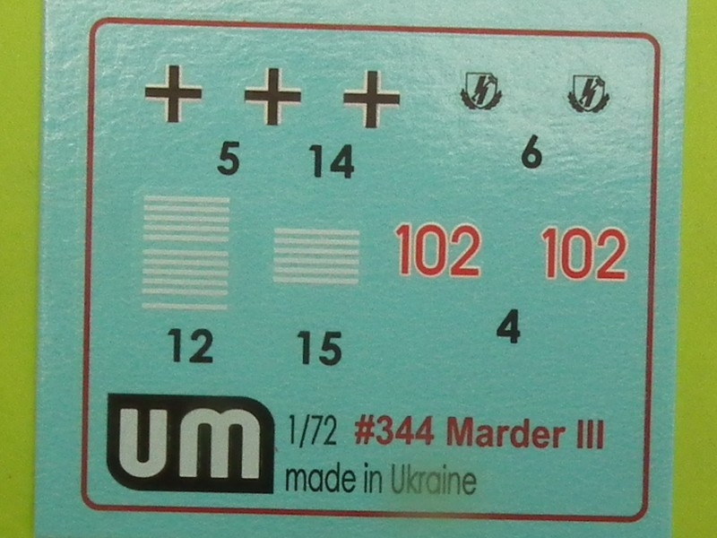 UM Unimodel - Tank Hunter Sd.Kfz. 138 M Marder III