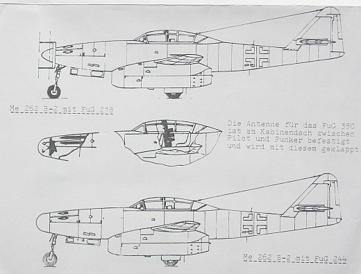 Airmodel Products - Messerschmitt Me262 B-2