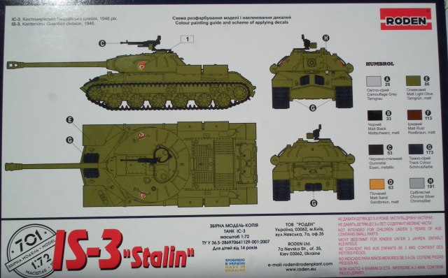 Roden - IS-3 "Stalin"