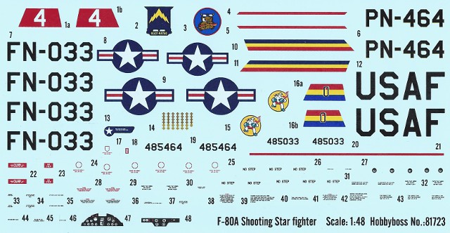 HobbyBoss - F-80A Shooting Star