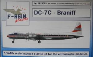 Bausatz: Douglas DC-7C Braniff
