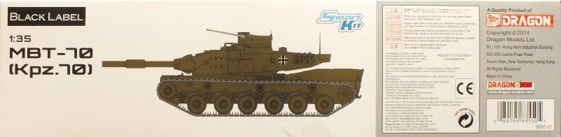 Dragon - MBT-70 (Kpz.70)