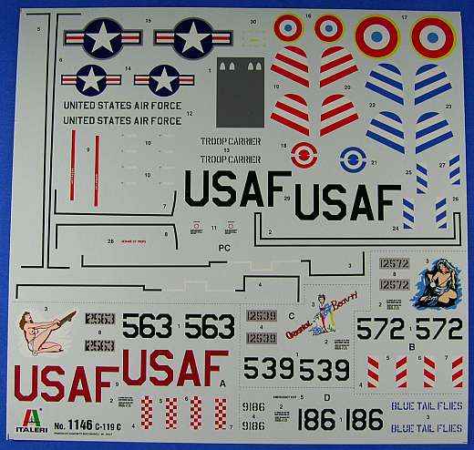 Italeri - Fairchild C-119C Flying Boxcar