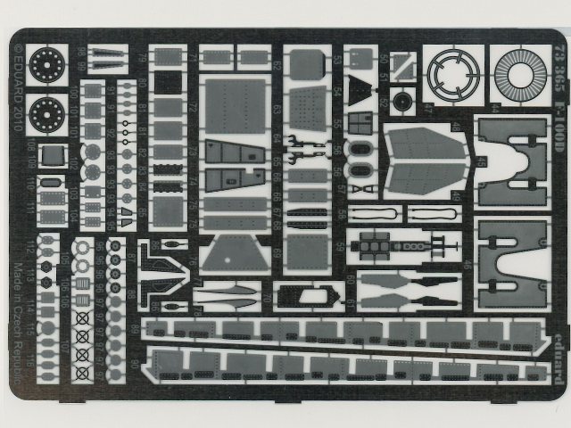 Eduard Ätzteile - F-100D S.A.