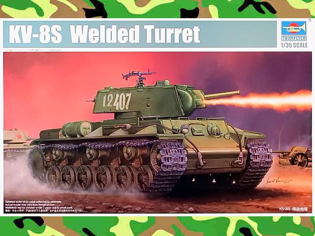 Trumpeter - KV-8S Weldet Turret