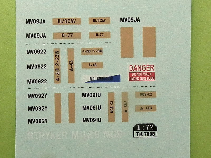 3R Model - Stryker M1128 MGS