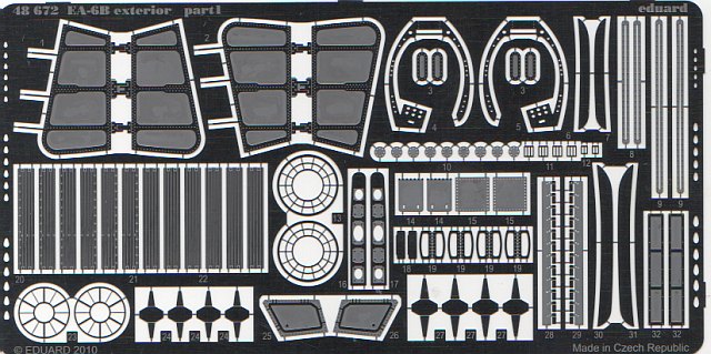 Eduard Ätzteile - EA-6B exterior