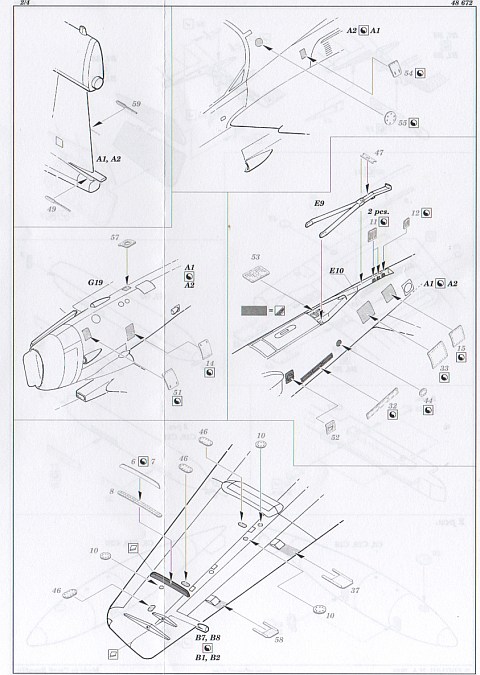 Eduard Ätzteile - EA-6B exterior