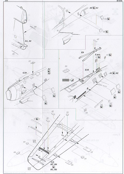 Eduard Ätzteile - EA-6B exterior