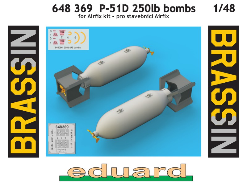 Eduard Brassin - P-51D 250lb bombs