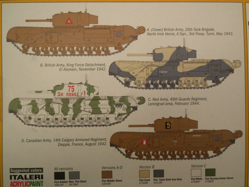 Italeri - Churchill Mk. III