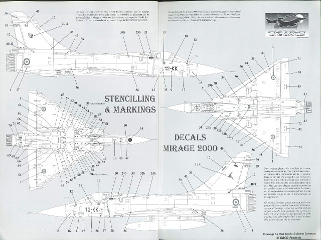 Astra Decals - Mirage 2000