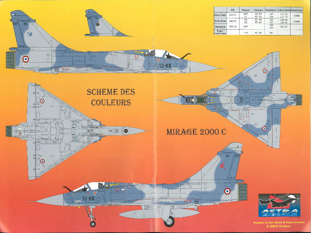 Astra Decals - Mirage 2000