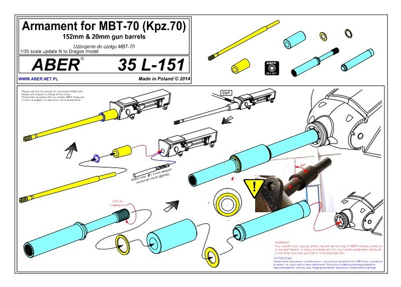 Aber - Armament for MBT-70