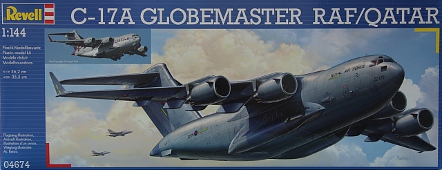 C-17A Globemaster RAF/Qatar, Revell Nr. 04674