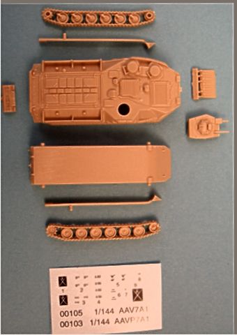 Trumpeter - USMC Amphibious Armor AAV 7A1