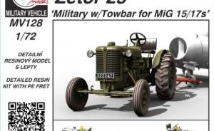 Zetor 25 "Military w/Towbar for MiG-15/17"