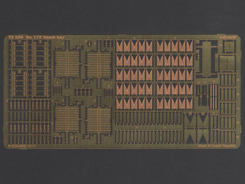 Eduard Ätzteile - Do 17Z bomb bay