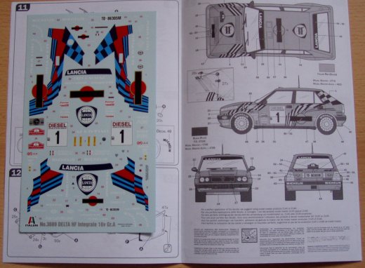 Italeri - Lancia DELTA HF integrale 16v Gr.A