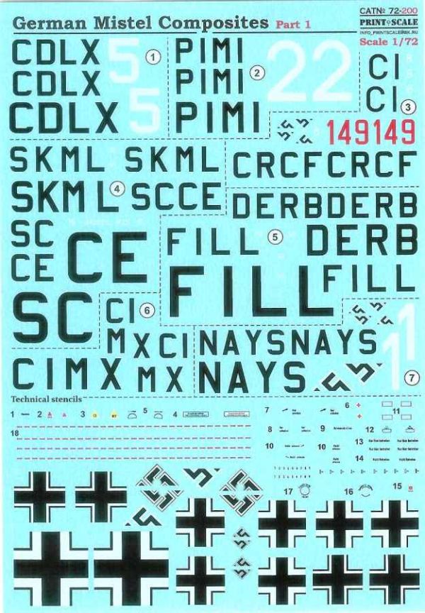 PrintScale - German Mistel Composite-Bombers Part 1