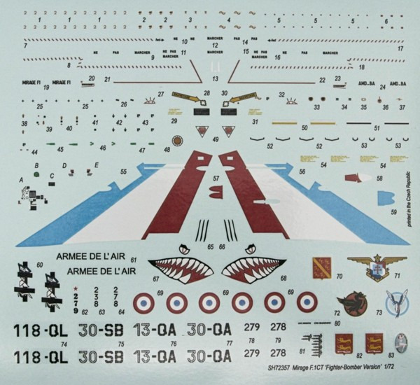 Special Hobby - Dassault Mirage F.1CT ´Fighter Bomber´